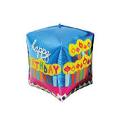 Globo Cubez & Orbz metálico toda ocasión